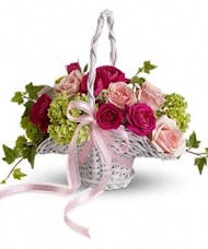 Dream Flower Girl Basket