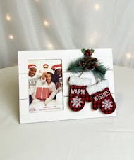 Warm Wishes Holiday Frame