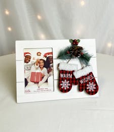 Warm Wishes Holiday Frame