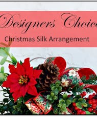 Designers Choice Christmas Silk Arrangement