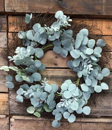 Grapevine & Eucalyptus Wreath (Silk)