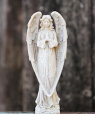 Stonecast Resin Praying Angel
