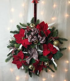 Holiday Joy Wreath (Silk)