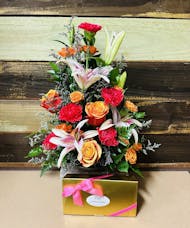 SUMMER FUN BOUQUET (INCLUDES CHOCOLATE)