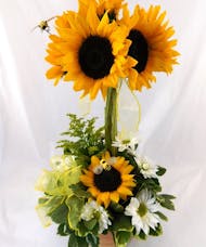 September Design Class- Sunflower Topiary- 9/20/23