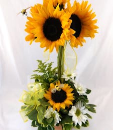 September Design Class- Sunflower Topiary- 9/20/23