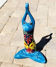 Talavera Yoga Frog